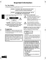 Panasonic VDR-M50GC Instruction Manual предпросмотр