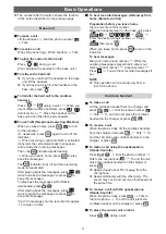 Preview for 3 page of Panasonic VE-GD26DL Quick Reference Manual