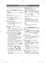 Preview for 3 page of Panasonic VE-GD60DL Quick Reference Manual