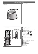 Preview for 2 page of Panasonic VE-GDS18DL Quick Reference Manual