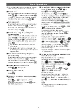 Preview for 3 page of Panasonic VE-GDS18DL Quick Reference Manual