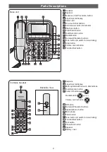 Preview for 2 page of Panasonic VE-GE10DL Quick Reference Manual