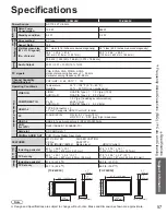 Предварительный просмотр 58 страницы Panasonic Vera TC-P42X3X Owner'S Manual