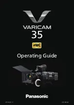 Panasonic Vericam 35 Operating Manual preview