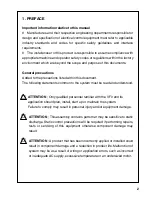 Предварительный просмотр 3 страницы Panasonic VF0 Series 400V class Instruction Manual