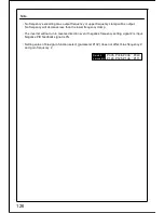 Предварительный просмотр 127 страницы Panasonic VF100 Instruction Manual