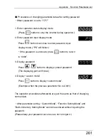 Предварительный просмотр 268 страницы Panasonic VF200 Instruction Manual