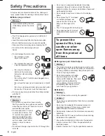 Preview for 4 page of Panasonic VIERA AS670H series Operating Instructions Manual