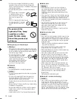 Preview for 4 page of Panasonic Viera AS670M series Operating Instructions Manual