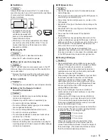 Preview for 5 page of Panasonic Viera AS670M series Operating Instructions Manual