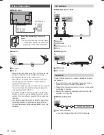 Preview for 8 page of Panasonic Viera AS670M series Operating Instructions Manual