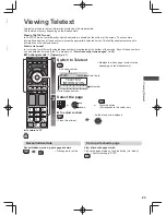 Предварительный просмотр 23 страницы Panasonic Viera DT50K Series Operating Instructions Manual