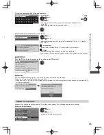 Предварительный просмотр 65 страницы Panasonic Viera DT50K Series Operating Instructions Manual