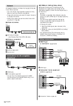 Предварительный просмотр 18 страницы Panasonic VIERA EX750 Operating Instructions Manual