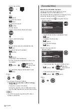 Предварительный просмотр 32 страницы Panasonic VIERA EX750 Operating Instructions Manual