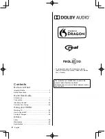 Предварительный просмотр 2 страницы Panasonic VIERA EX750H Series Operating Instructions Manual