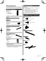 Предварительный просмотр 7 страницы Panasonic VIERA EX750H Series Operating Instructions Manual