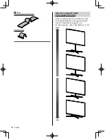 Preview for 8 page of Panasonic VIERA EX750H Series Operating Instructions Manual