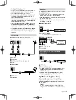 Preview for 17 page of Panasonic VIERA EX750H Series Operating Instructions Manual