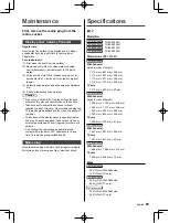 Предварительный просмотр 29 страницы Panasonic VIERA EX750H Series Operating Instructions Manual