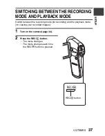 Предварительный просмотр 37 страницы Panasonic Viera HX-DC1 Owner'S Manual