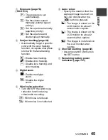 Предварительный просмотр 45 страницы Panasonic Viera HX-DC1 Owner'S Manual