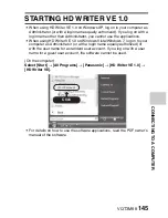 Предварительный просмотр 145 страницы Panasonic Viera HX-DC1 Owner'S Manual