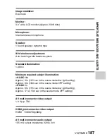 Предварительный просмотр 187 страницы Panasonic Viera HX-DC1 Owner'S Manual