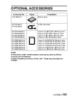 Предварительный просмотр 191 страницы Panasonic Viera HX-DC1 Owner'S Manual