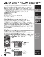 Preview for 26 page of Panasonic Viera Link TH-46PZ80U Instrucciones De Operación