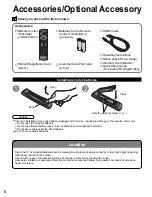 Preview for 6 page of Panasonic Viera TC-26LE70 Operating Instructions Manual