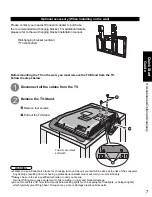 Preview for 7 page of Panasonic Viera TC-26LE70 Operating Instructions Manual