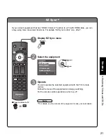 Preview for 21 page of Panasonic Viera TC-26LE70 Operating Instructions Manual