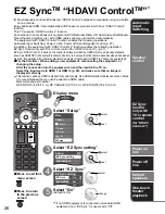 Preview for 26 page of Panasonic Viera TC-26LE70 Operating Instructions Manual