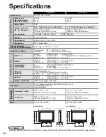 Preview for 44 page of Panasonic Viera TC-26LE70 Operating Instructions Manual