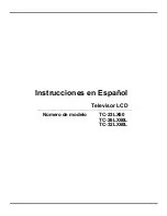 Preview for 2 page of Panasonic Viera TC-26LX60C Manual De Instrucciones