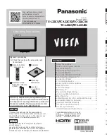 Preview for 1 page of Panasonic Viera TC-32LC54 Operating Instructions Manual