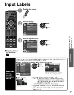 Preview for 37 page of Panasonic Viera TC-32LX24 Operating Instructions Manual