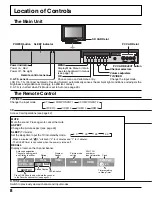 Предварительный просмотр 8 страницы Panasonic Viera TC-32LX300 Operating Instructions Manual