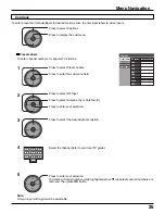 Предварительный просмотр 25 страницы Panasonic Viera TC-32LX300 Operating Instructions Manual