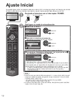 Предварительный просмотр 12 страницы Panasonic VIERA TC-32LX44 Manual De Usuario