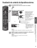 Предварительный просмотр 19 страницы Panasonic VIERA TC-32LX44 Manual De Usuario