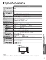 Предварительный просмотр 45 страницы Panasonic VIERA TC-32LX44 Manual De Usuario