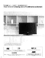 Preview for 2 page of Panasonic Viera TC-32LX700 Operating Instructions Manual