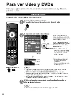 Preview for 20 page of Panasonic Viera TC-37LZ85 Manual De Instrucciones