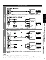 Предварительный просмотр 11 страницы Panasonic Viera TC-37LZ85X Operating Instructions Manual