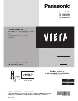 Preview for 2 page of Panasonic Viera TC-40AS520U Owner'S Manual