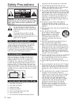 Preview for 5 page of Panasonic Viera TC-40AS520U Owner'S Manual