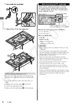 Preview for 8 page of Panasonic Viera TC-40D400C Owner'S Manual