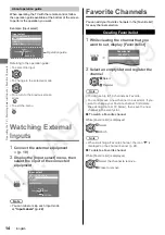 Preview for 14 page of Panasonic Viera TC-40D400C Owner'S Manual